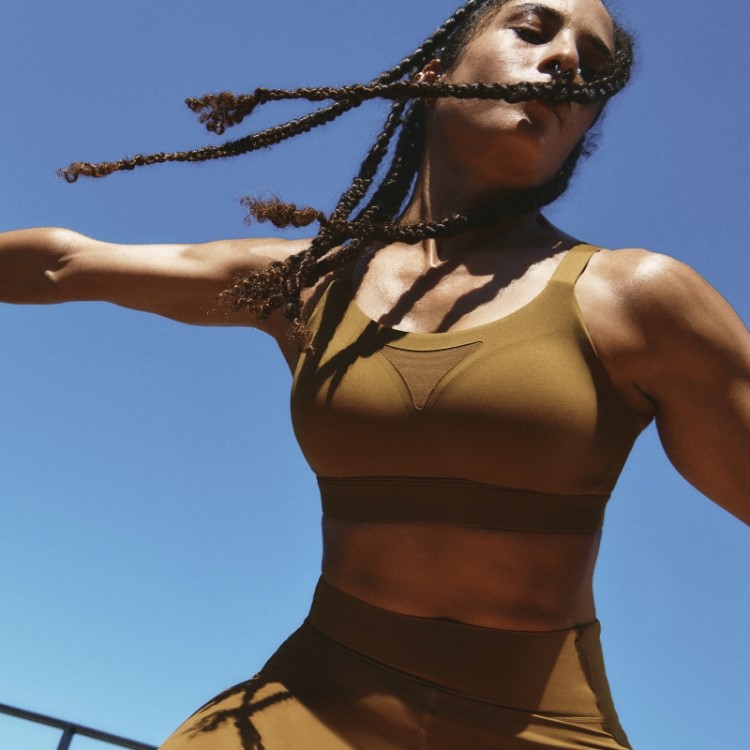 Sutiã De Alto Suporte Para Treinamento De Impacto Sob Medida Bronze Adidas