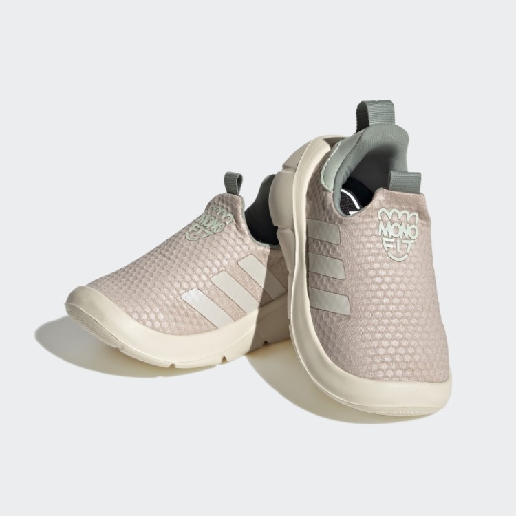 Tênis Slip-on Estilo De Vida Adidas Taupe Monofit Trainer