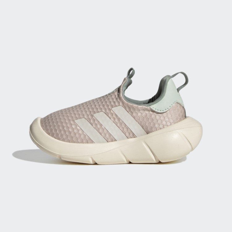 Tênis Slip-on Estilo De Vida Adidas Taupe Monofit Trainer