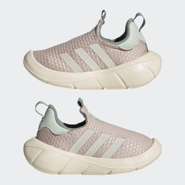 Tênis Slip-on Estilo De Vida Adidas Taupe Monofit Trainer