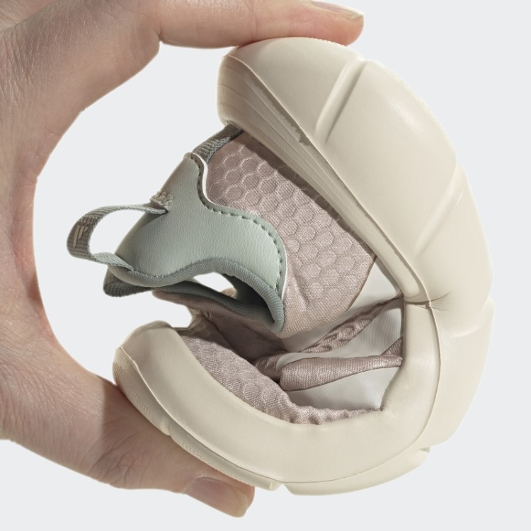 Tênis Slip-on Estilo De Vida Adidas Taupe Monofit Trainer