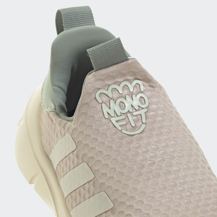 Tênis Slip-on Estilo De Vida Adidas Taupe Monofit Trainer