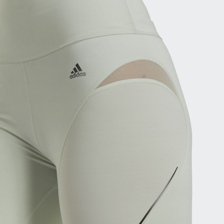 Leggings Curtas De Treino Hiit 45 Segundos Verdes Personalizadas Adidas
