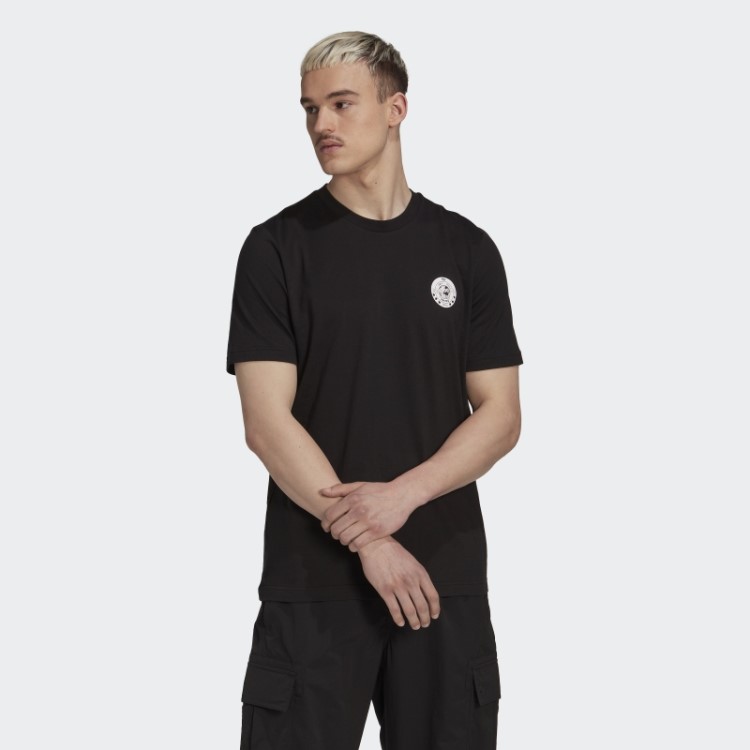 T-shirt De Manga Curta Disney Preto Adidas