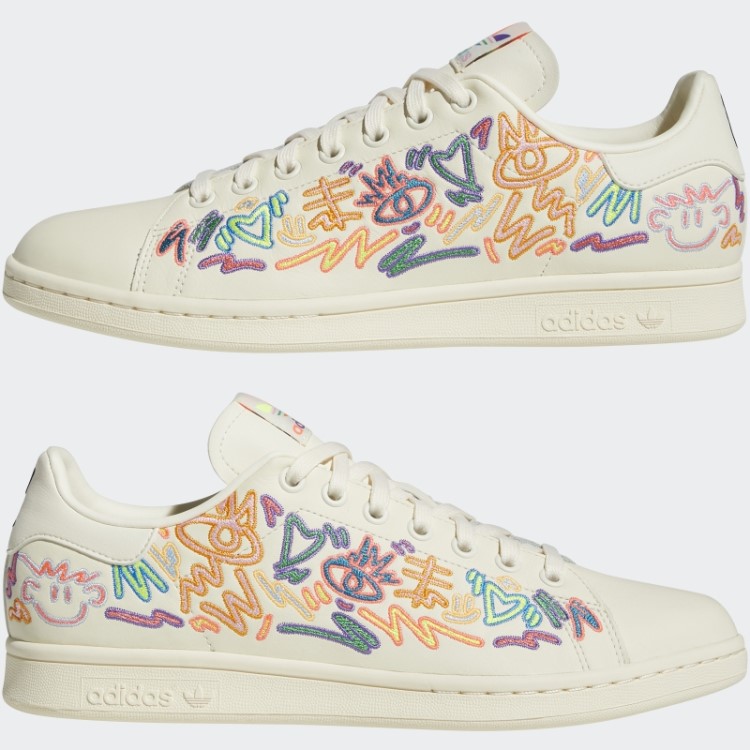 Sapato Branco Stan Smith Orgulho Adidas