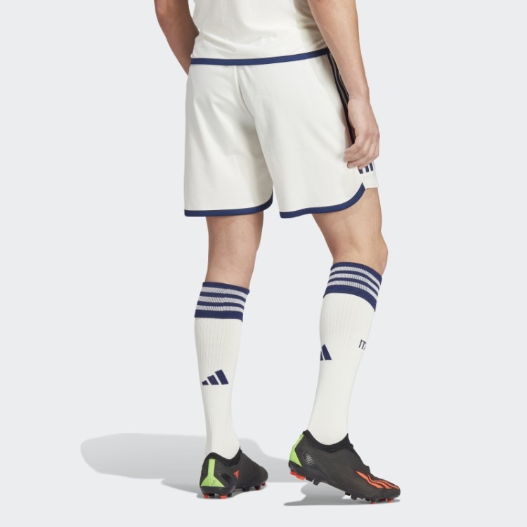 Calções Brancos Adidas Italia 23 Away Autênticos