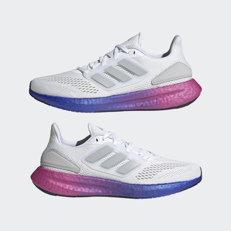 Tênis De Corrida Pureboost 22 Branco Adidas