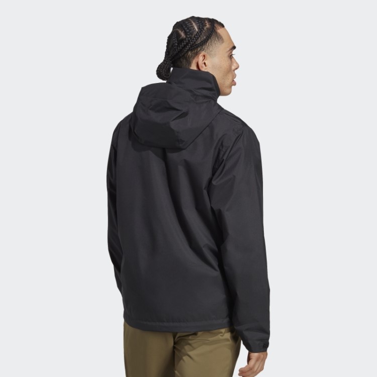 Jaqueta De Chuva De 2 Camadas Adidas Black Terrex Multi Rain.rdy
