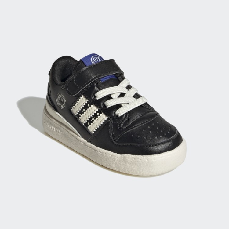 Adidas Forum Tênis Baixo Moda Preto/branco