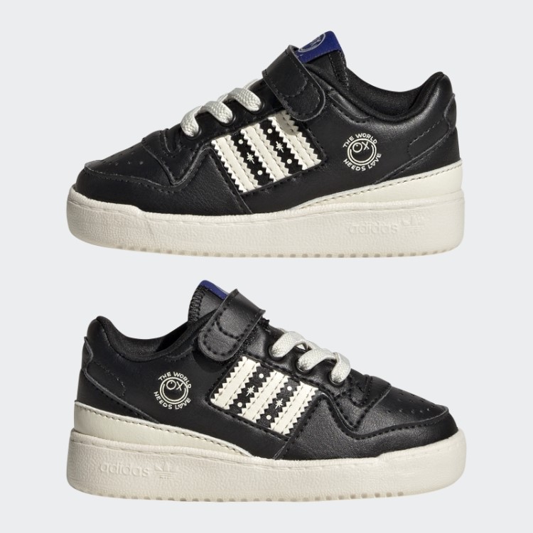 Adidas Forum Tênis Baixo Moda Preto/branco