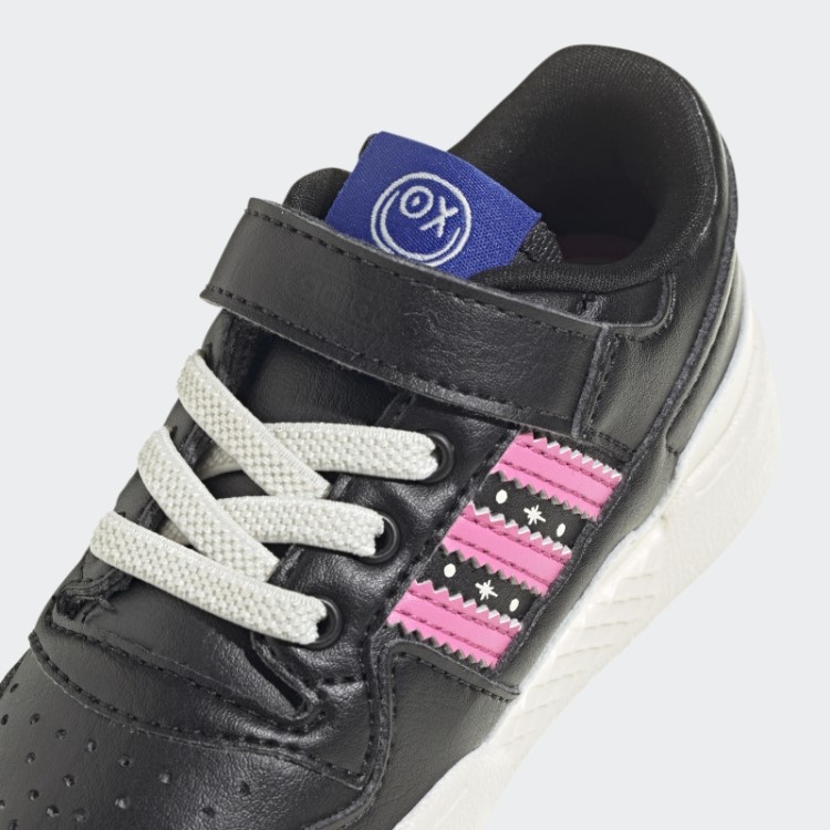 Adidas Forum Tênis Baixo Moda Preto/branco