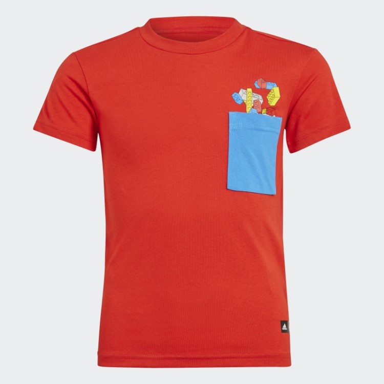 Camiseta Adidas X Classic Lego Red Hot
