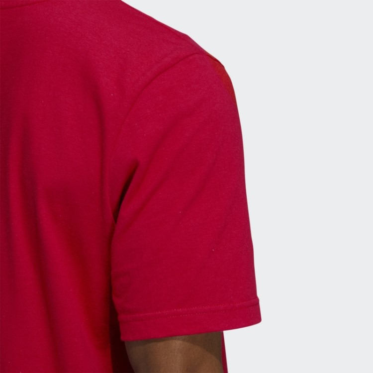 Camiseta Vermelha Adidas Wolfpack