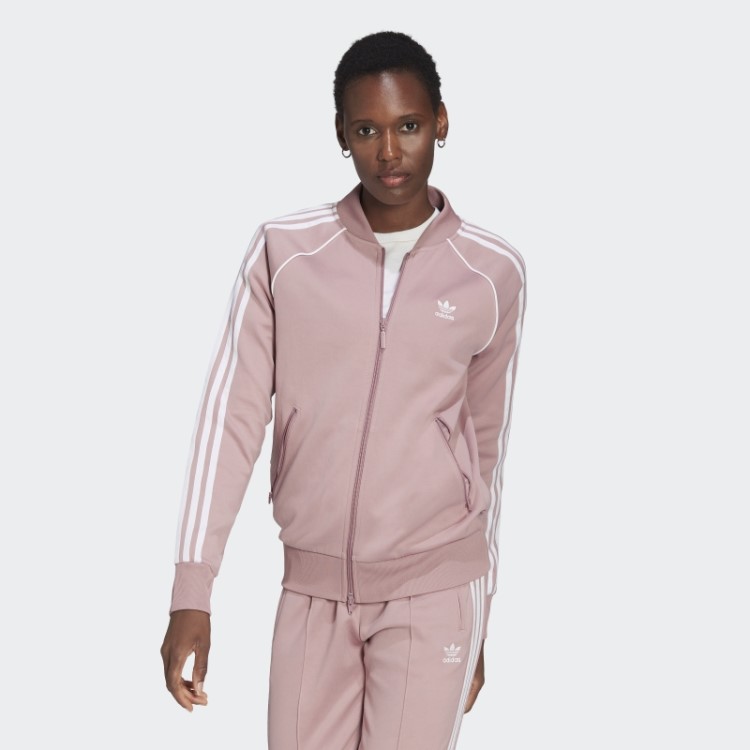 Jaqueta Adidas Primeblue Sst Lilás