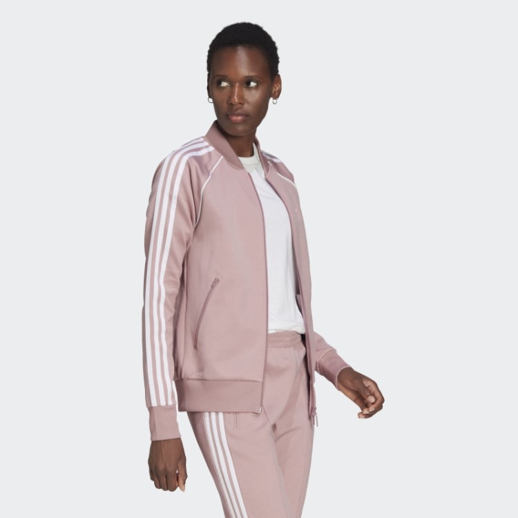 Jaqueta Adidas Primeblue Sst Lilás