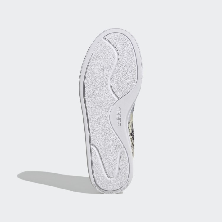 Plataforma De Quadra Branca Cln Sapatos Adidas