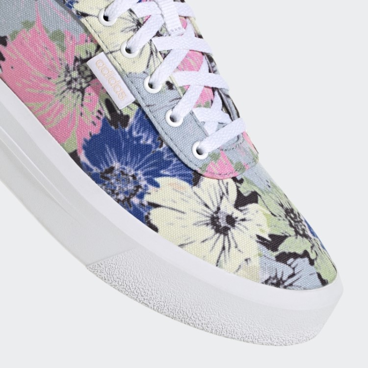 Plataforma De Quadra Branca Cln Sapatos Adidas