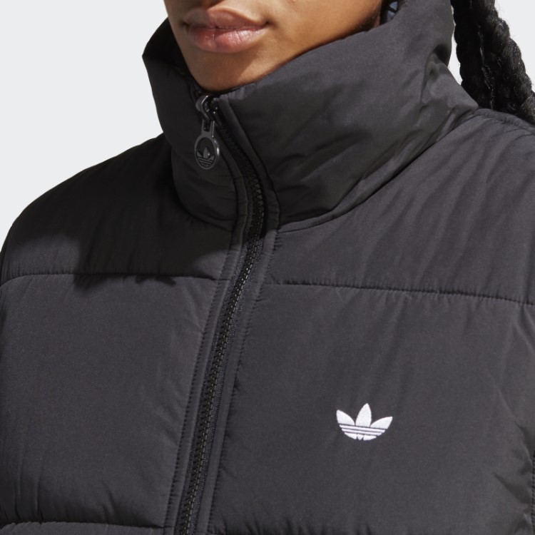 Adidas Colete Preto Reversível Animal Print Abstrato