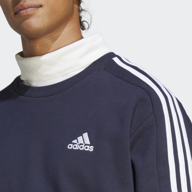 Essentials French Terry Moletom Com As Três Listras Adidas Ink
