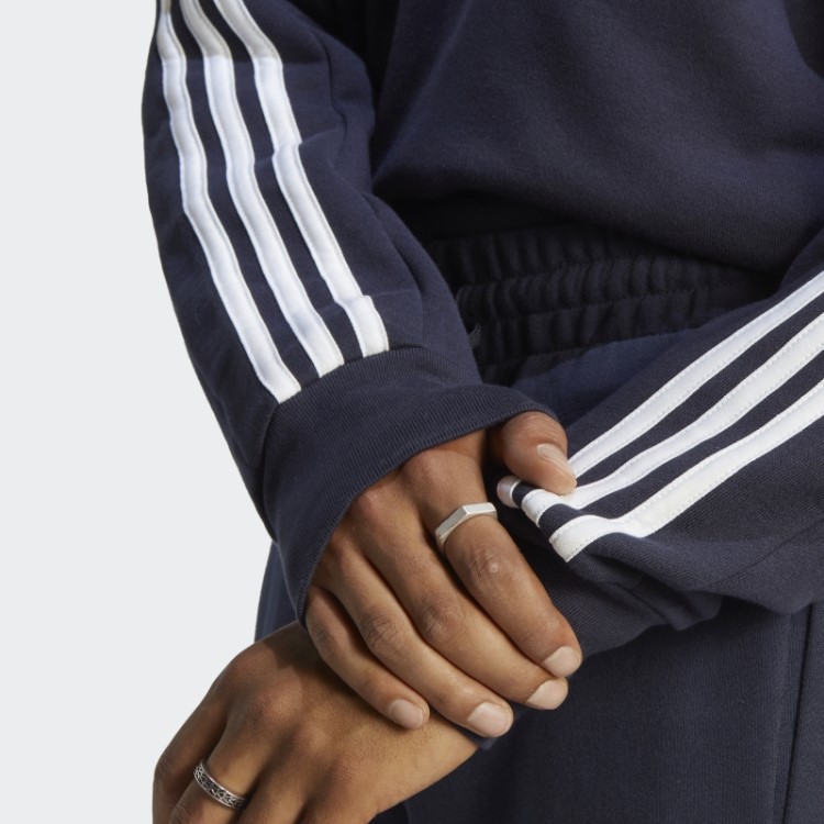 Essentials French Terry Moletom Com As Três Listras Adidas Ink