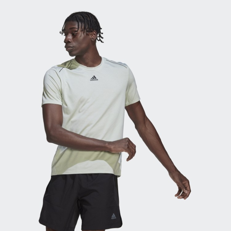 Camiseta De Treino Hiit Verde Adidas