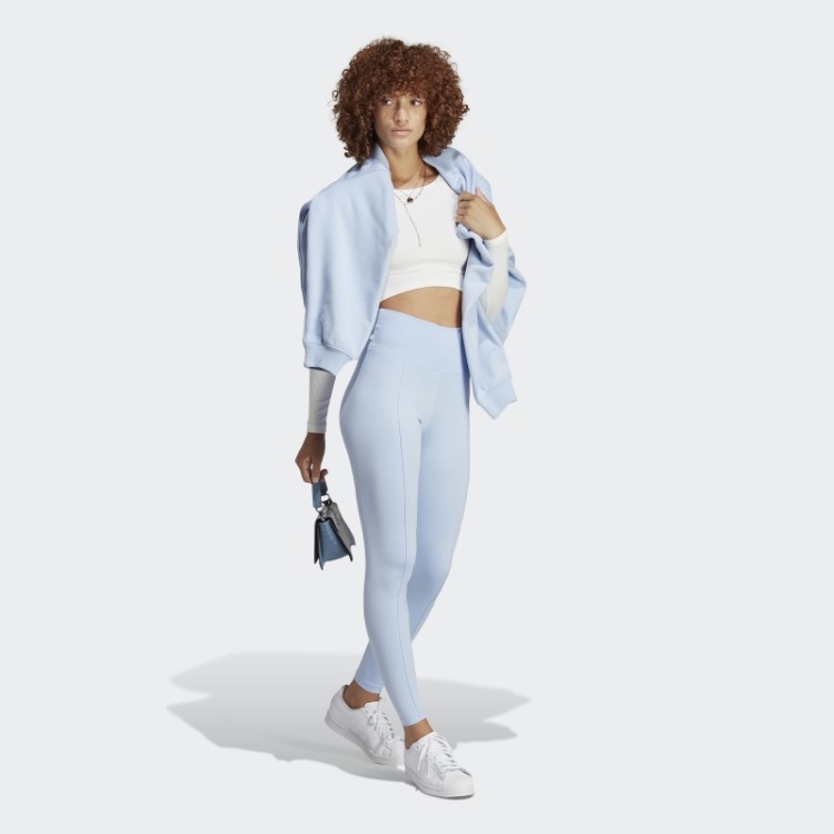 Meia-calça Adidas Blue Dawn Premium Essentials Pintuck