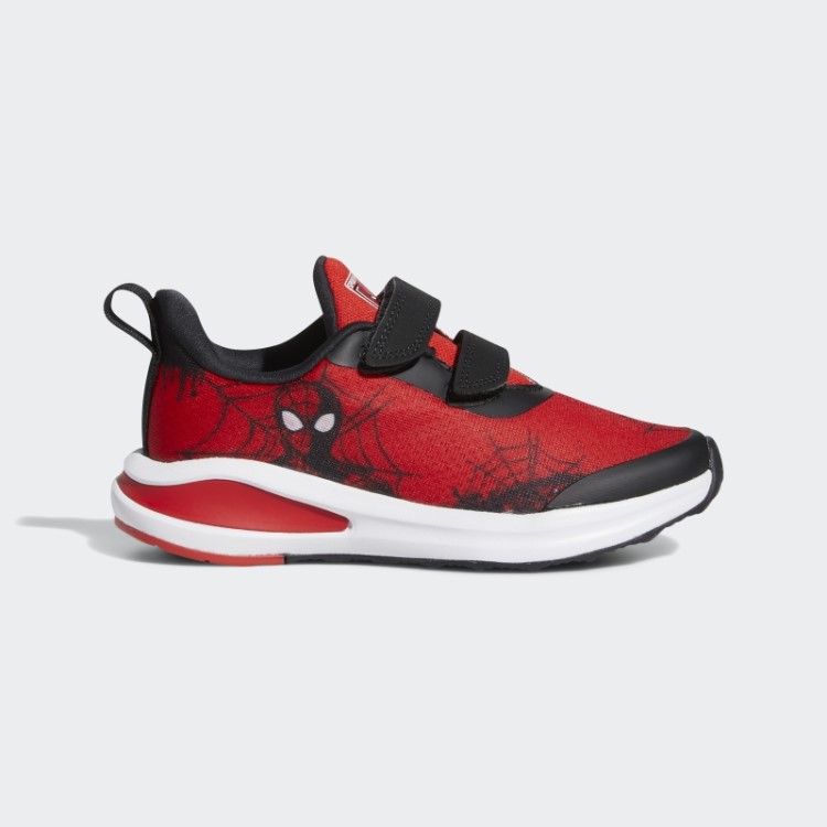 Sapatos Vermelhos Adidas X Marvel Spider-man Fortarun Quentes