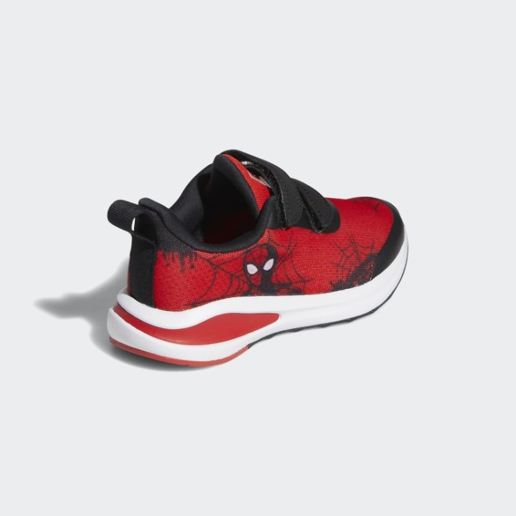 Sapatos Vermelhos Adidas X Marvel Spider-man Fortarun Quentes