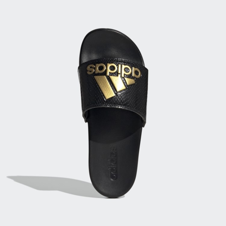 Chinelos De Conforto Adilette Pretos Da Adidas