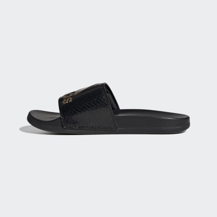 Adidas Adilette Conforto Chinelos Dourados Metálicos