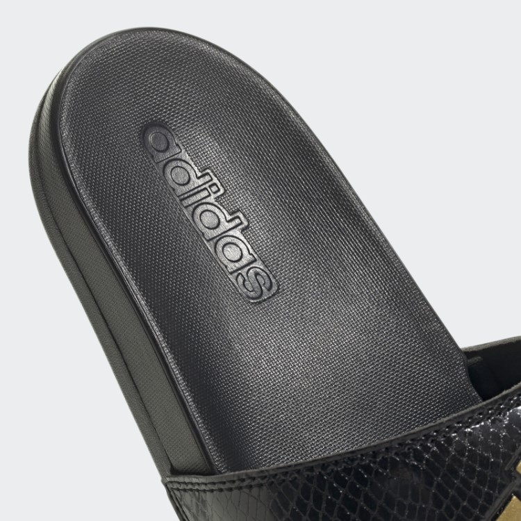 Adidas Adilette Conforto Chinelos Dourados Metálicos