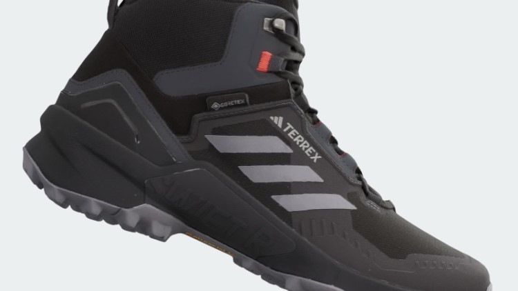 Tênis De Caminhada Adidas Terrex Swift R3 Mid Gore-tex Cinza