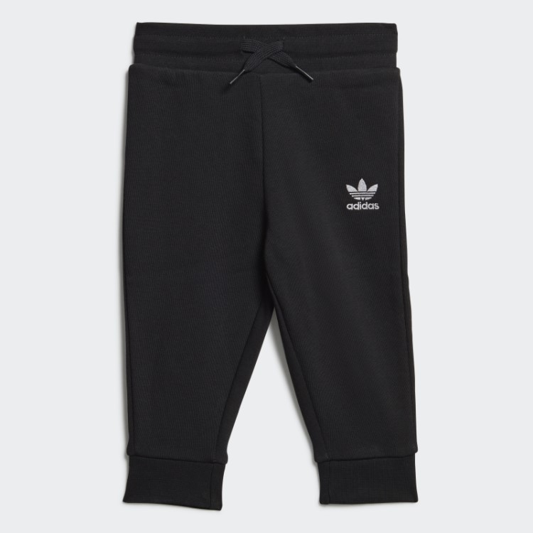Conjunto De Moletom Preto Adidas Adicolor