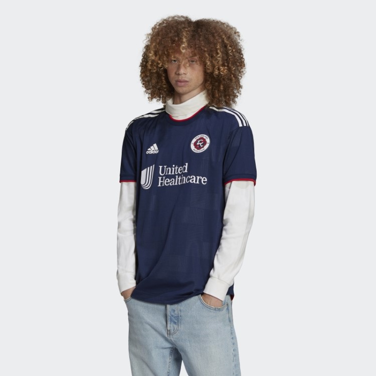 Adidas Night Indigo New England Revolution 22/23 Home Autentic Jersey