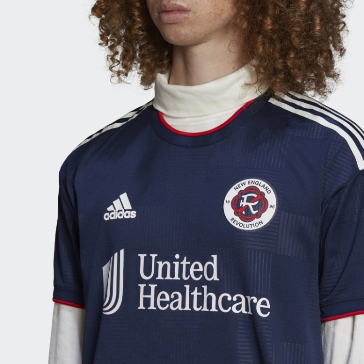 Adidas Night Indigo New England Revolution 22/23 Home Autentic Jersey