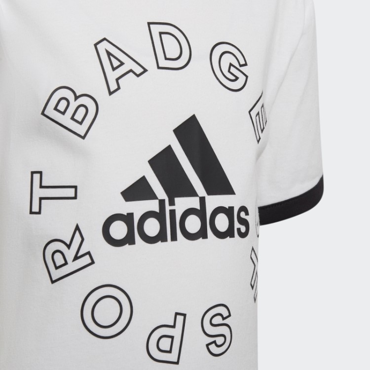 Adidas Essentials Logo Verão Conjunto Branco