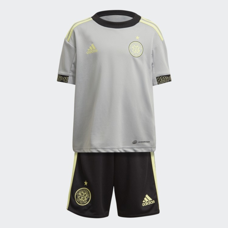 Celtic Fc 22/23 Terceiro Mini Kit Adidas Onix