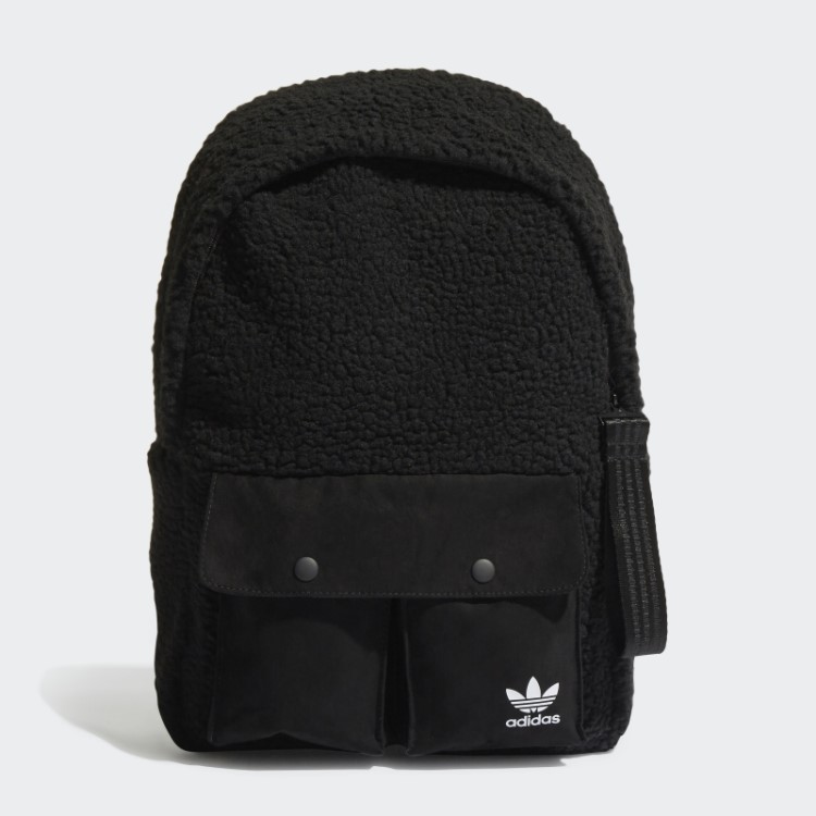 Moda Mochila Preta Adidas