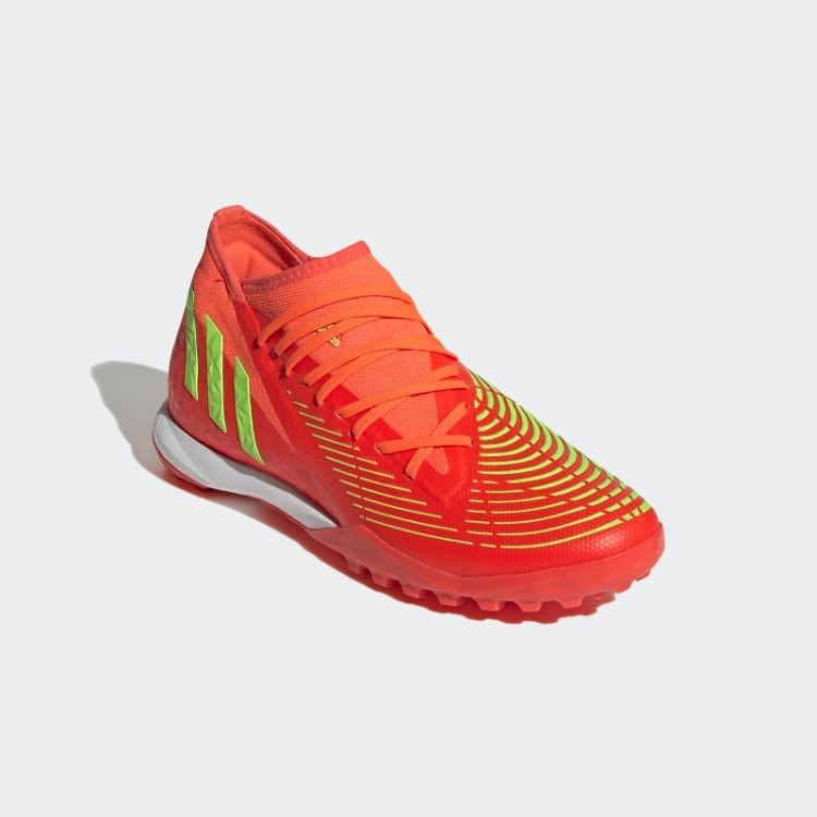 Vermelho Adidas Predador Edge.3 Moda Sapatos Turf