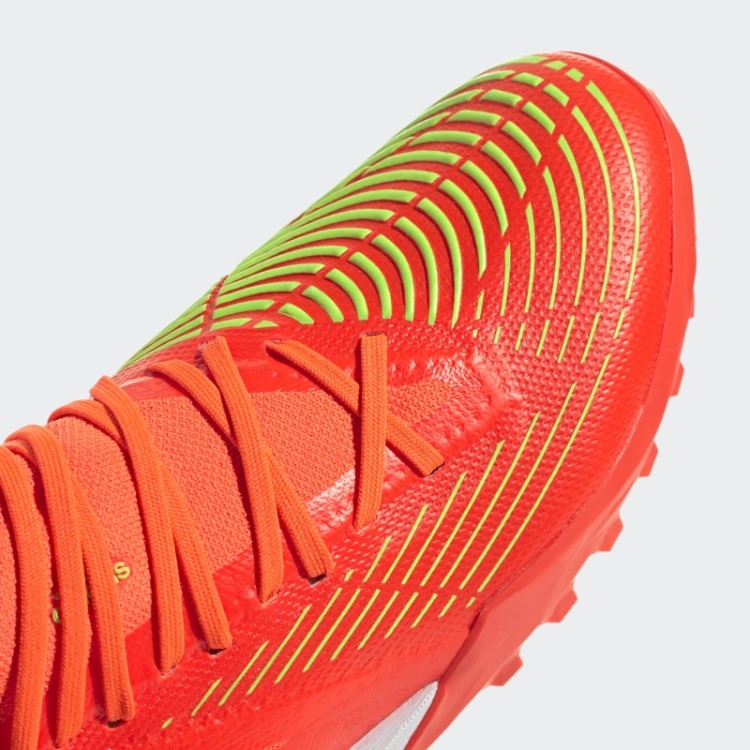 Vermelho Adidas Predador Edge.3 Moda Sapatos Turf
