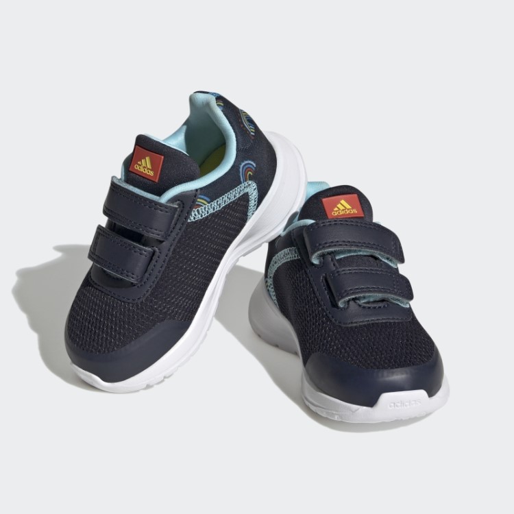 Tênis Adidas Tensaur Run Com Duas Tiras De Velcro E Tinta