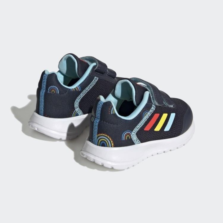 Tênis Adidas Tensaur Run Com Duas Tiras De Velcro E Tinta