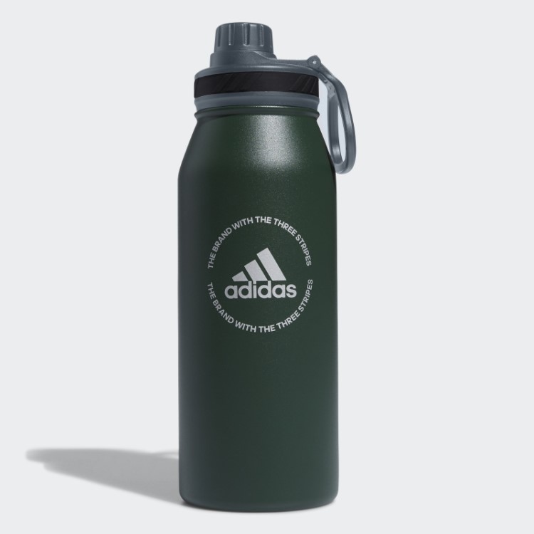 Garrafa De Metal De Aço 1l óxido Verde Adidas