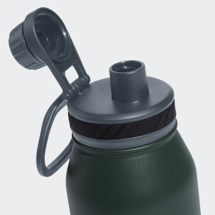 Garrafa De Metal De Aço 1l óxido Verde Adidas