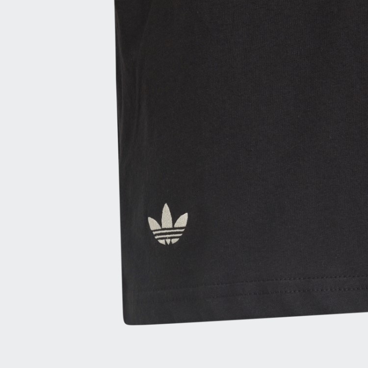 Camiseta Preta Adicolor Adidas Estilosa