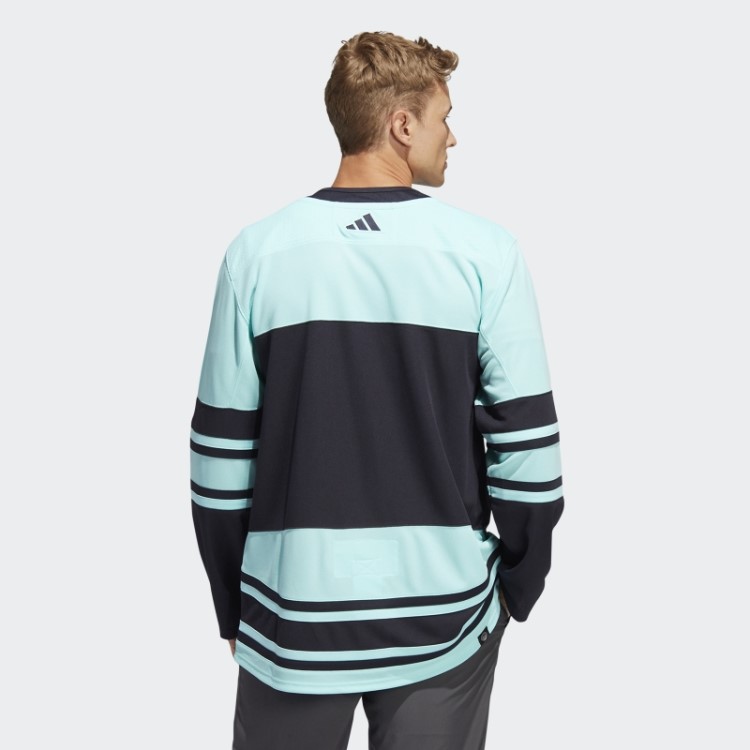 Energy Aqua Adidas Kraken Camisa Reversa Autêntica Com Marca Retrô