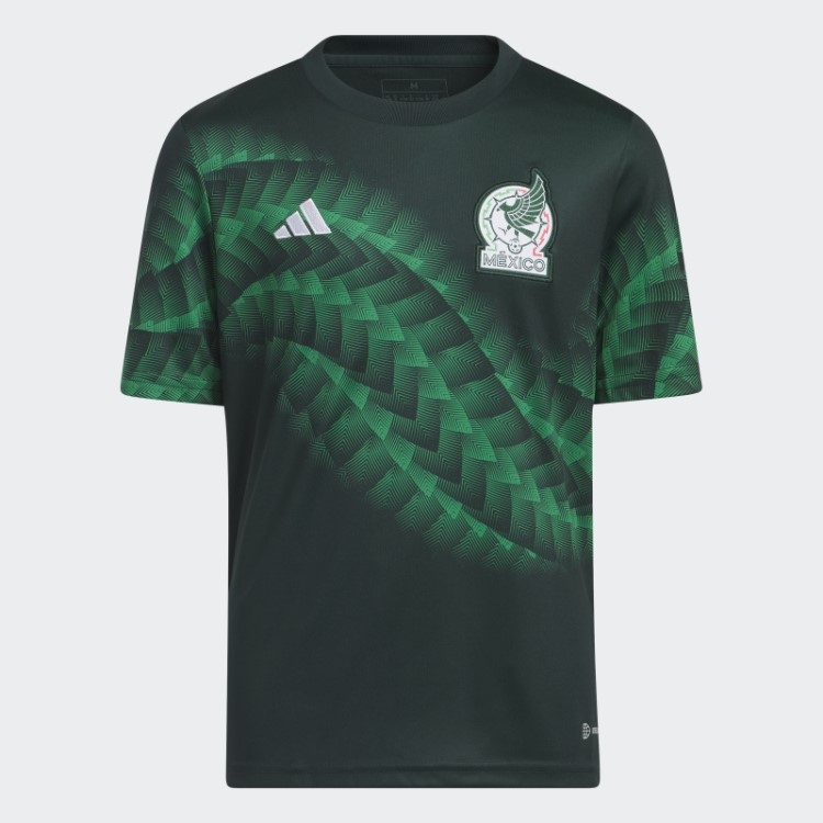 Adidas México Camisa Pré-jogo Noite Verde