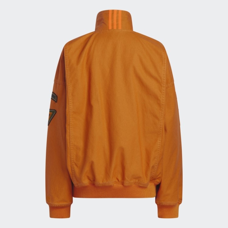 Jaqueta De Lona Adidas Laranja Focus (todos Os Gêneros)