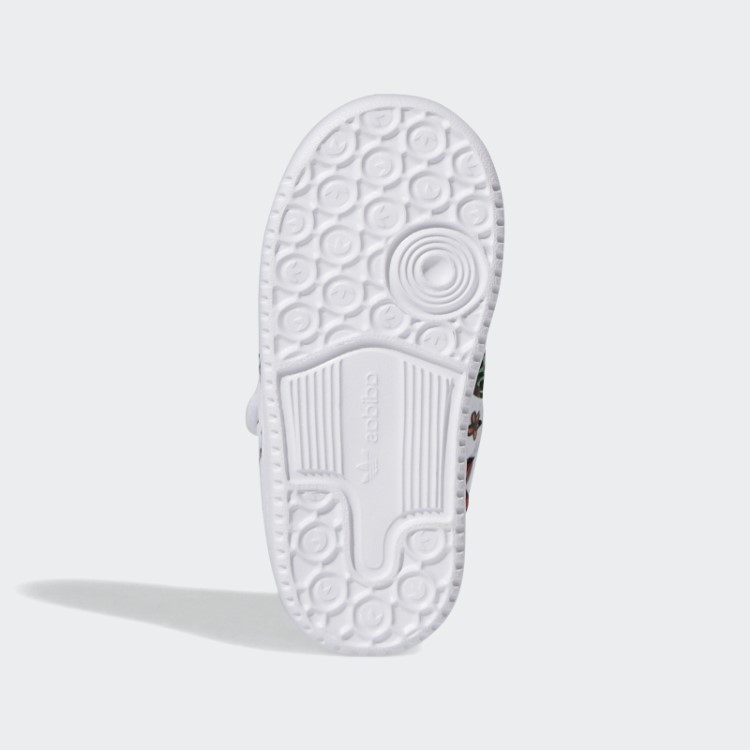 Branco Jeremy Scott Forum 84 Sapatos Baixos Mono Adidas