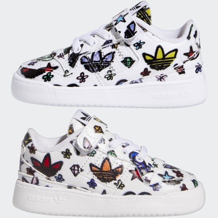 Tênis Adidas Jeremy Scott Forum 84 Baixo Mono Preto